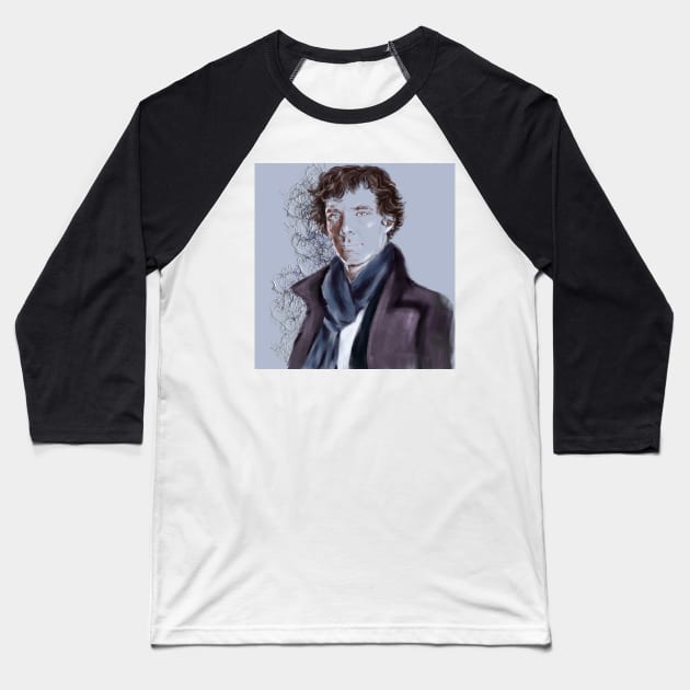 benedict cumberbatch Baseball T-Shirt by Ganna_Panna